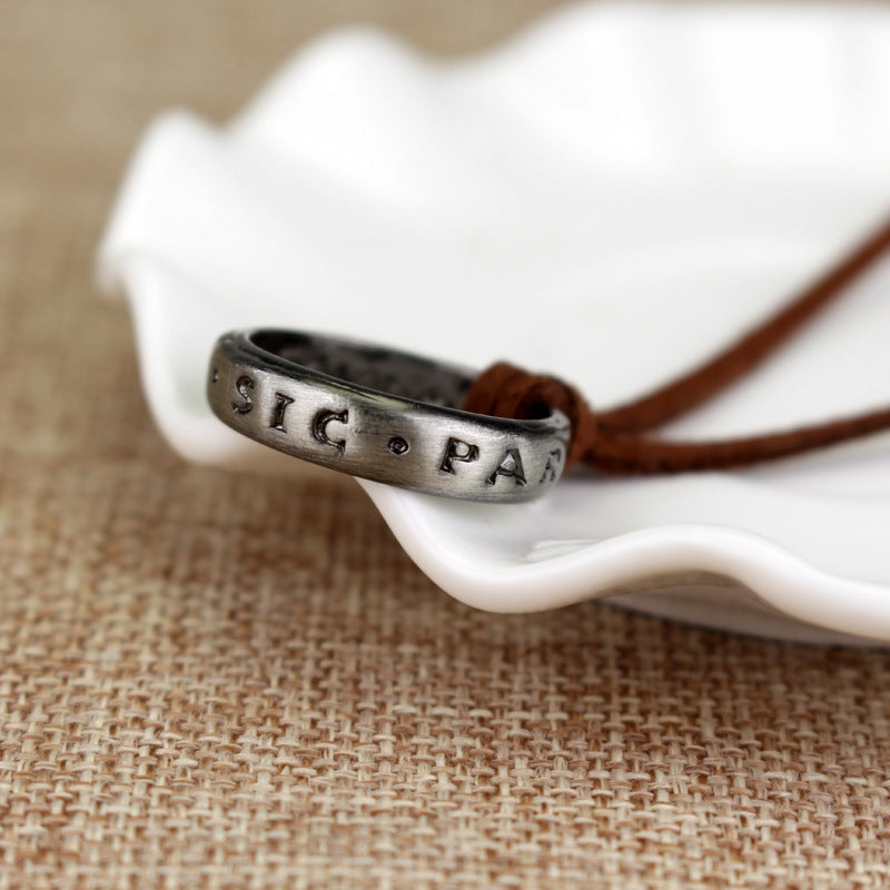 Wholesale Sea Area Four Movie Drake Ring Pendant Alloy Necklace